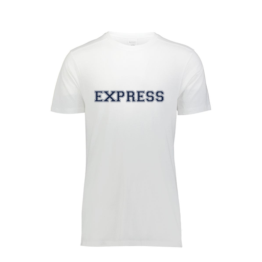 [FTSCUBWH-YS-LOGO2] Decker Youth Tri-Blend T-Shirt - Short Sleeve (Youth S, White, Logo 2)