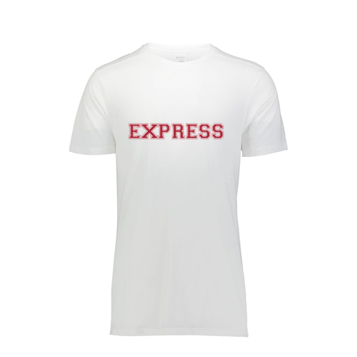 [FTSCUBWH-YS-LOGO3] Decker Youth Tri-Blend T-Shirt - Short Sleeve (Youth S, White, Logo 3)