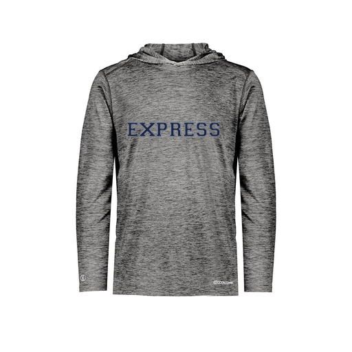 [FOLHCGBK-AS-LOGO2] Decker Men's Charge Hoodie (Adult S, Black, Logo 2)