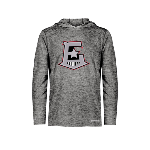 [FOLHCGBK-YS-LOGO1] Decker Youth Charge Hoodie (Youth S, Black, Logo 1)