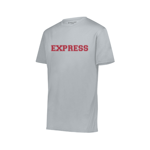 [222818.099.S-LOGO3] Men's Movement Dri Fit Shirt (Adult S, Silver, Logo 3)