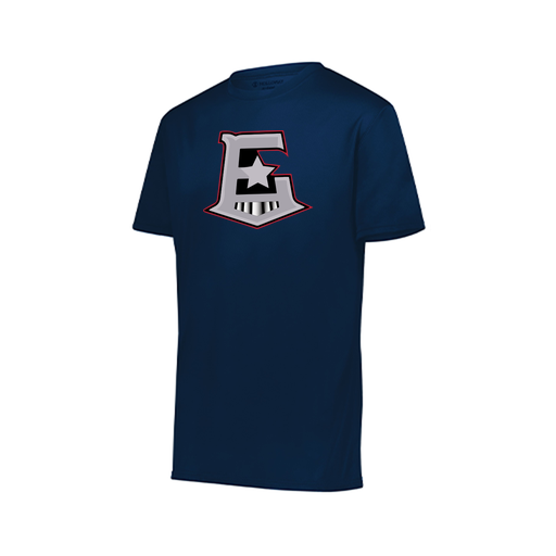 [222819.065.XXS-LOGO1] Youth Movement Dri Fit Shirt (Youth XXS, Navy, Logo 1)
