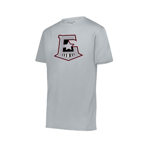 [222819.099.XXS-LOGO1] Youth Movement Dri Fit Shirt (Youth XXS, Silver, Logo 1)