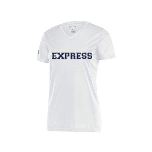 [222820.005.S-LOGO2] Ladies Movement Dri Fit Shirt (Female Adult S, White, Logo 2)